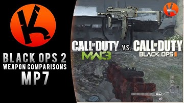 Black Ops 2 Weapon Comparison: MP7 vs MP7