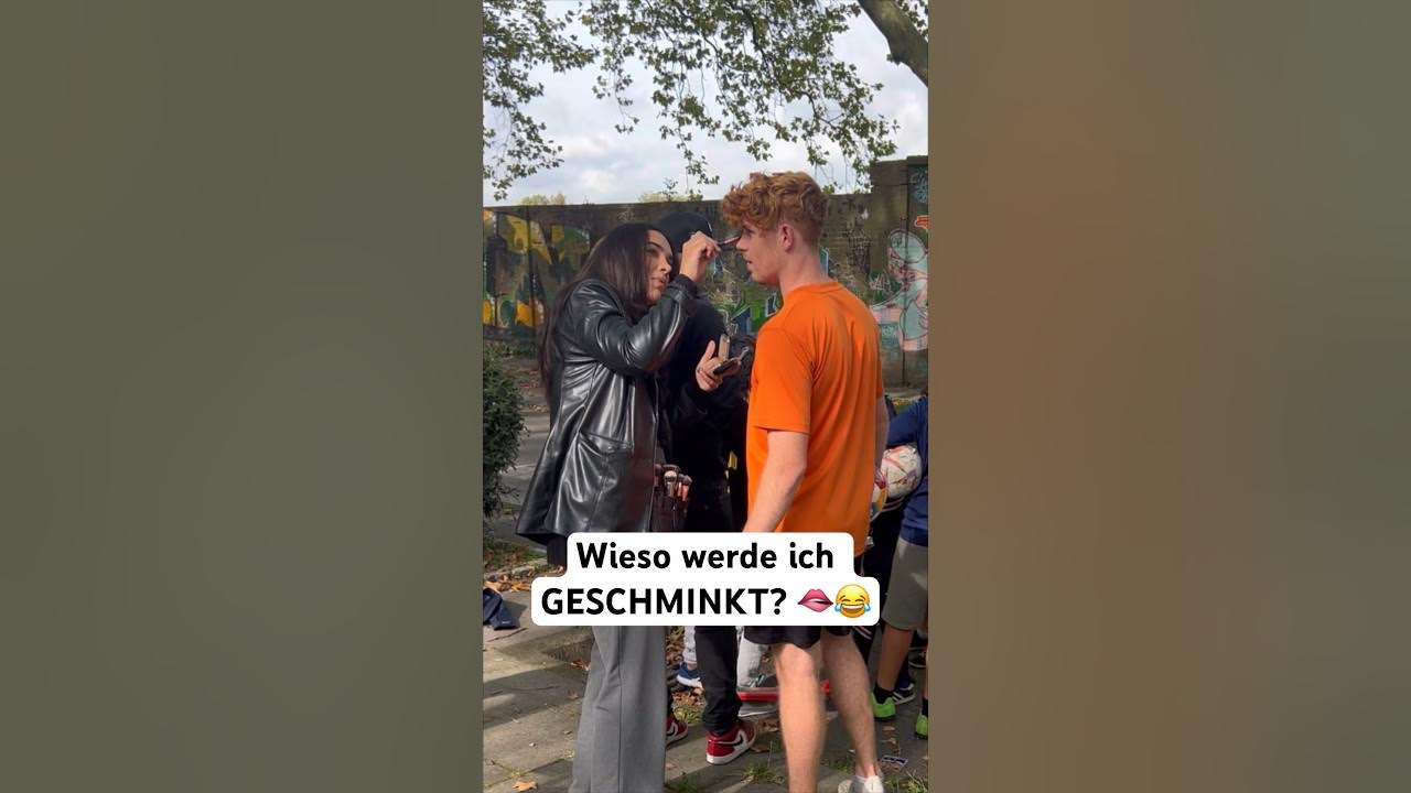 Wieso werde ich GESCHMINKT? 🫦😂 shorts jannikfreestyle YouTube