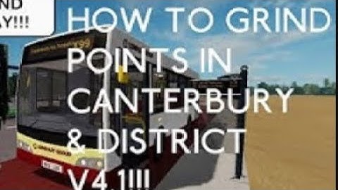 How to grind points on Canterbury bus simulator (no speed cameras !)