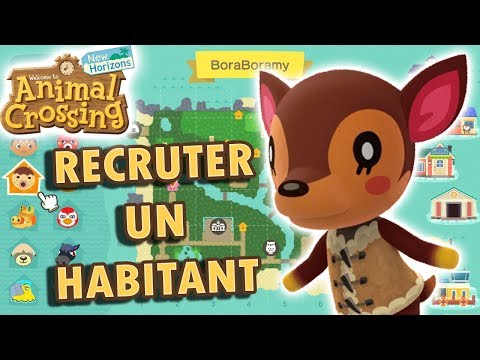 Trouver et Faire venir un Habitant sur son Île | Animal Crossing New Horizons