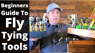 A Beginners Guide to Fly Tying Tools - Bobbin, Scissors, Vise, Hackle Pliers, Bodkin, and More
