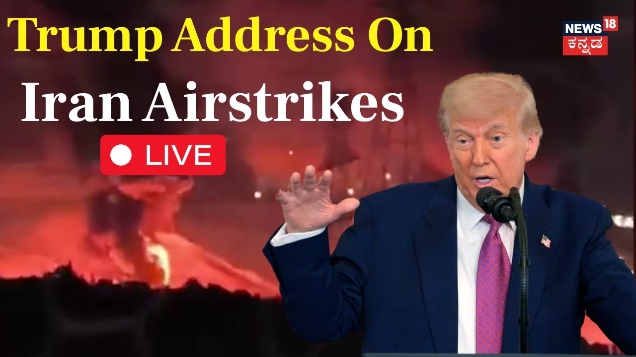 LIVE | Donald Trump LIVE | Trump Delivers National Address On Iran ...