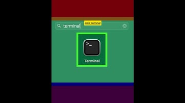 Как открыть терминал macOS