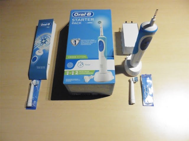 ORAL-B Starter Vorgestellt YouTube - Unboxing Zahnbürste Elektrische Pack
