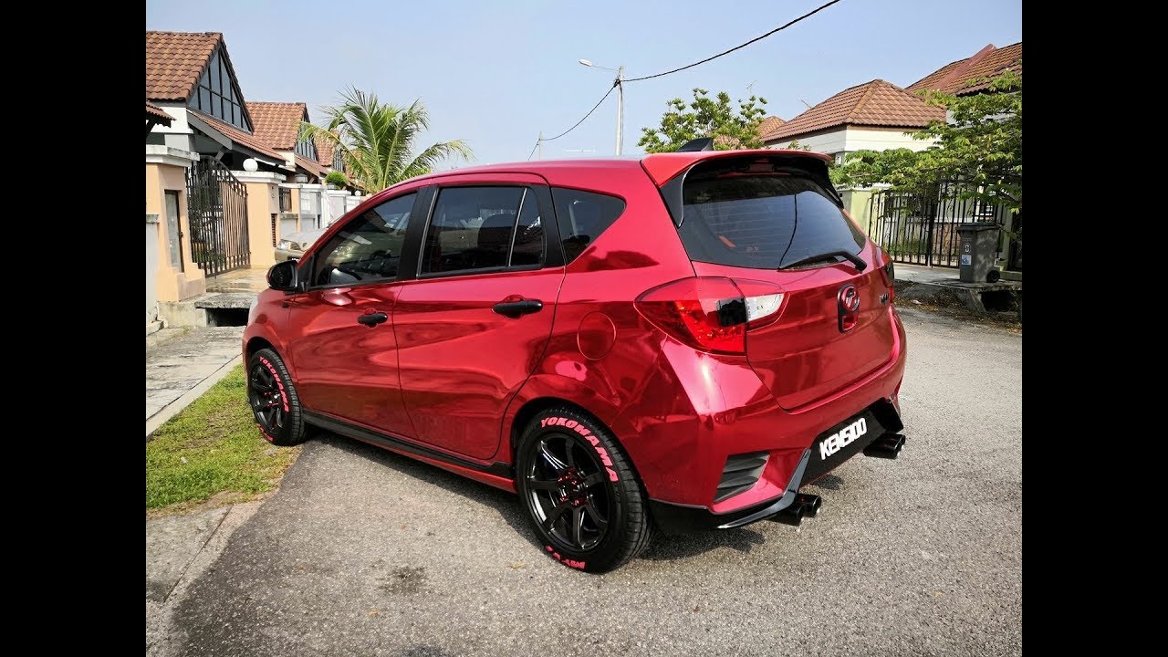 New Myvi New Colour - YouTube