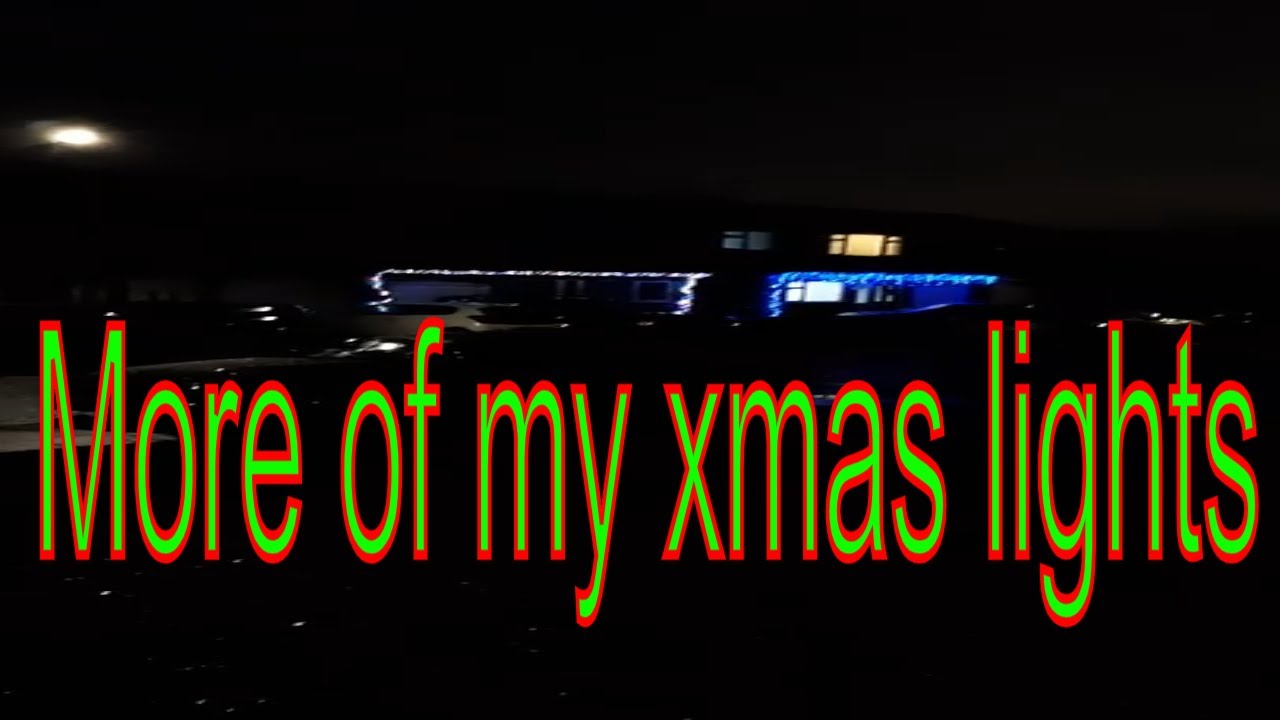 More of my xmas lights xmas xmas2019 xmaslights christmas 