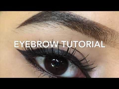 Easy Eyebrow Tutorial || For Beginners