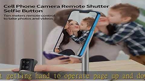 SOFAMIRI TIK Tok Bluetooth Remote Control Page Turner TikTok Kindle App Remote Scrolling Ring click