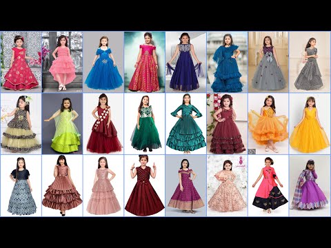 Kids Girl Dresses | Beautiful gown for baby Girls | Little Girl Princess Style Ball Gown
