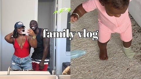 Our baby took her first steps!