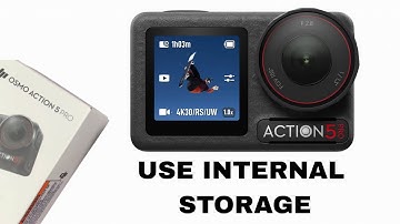 How To Use Internal Storage On DJI Osmo Action 5 Pro