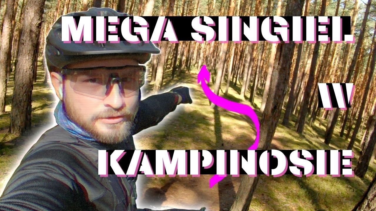 Czy to najlepsza trasa rowerowa MTB pod Warszawą? | Singiel na Długiej Górze w Kampinosie