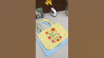 Custom Canvas Bag for Mom 💐 | xTool Apparel Printer
