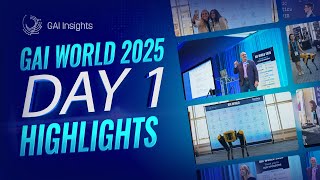 GAI World Conference 2025 – Day 1 Highlights!