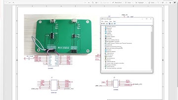 USB To Uart CH340 Test Board 03: Soldered Board And Test