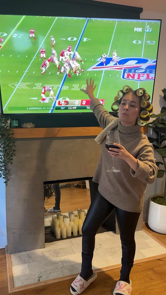New York Italian mom throws a Super Bowl party #superbowl