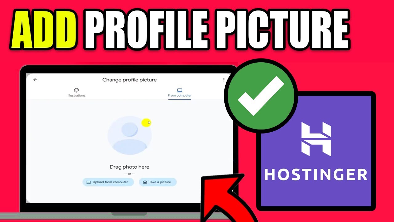 How To Add Profile Picture On Business Email Hostinger - Best Method