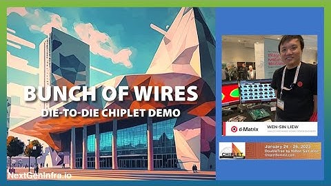 Bunch of Wires (BoW) Die-to-Die Chiplet Demo
