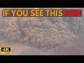 Terrifying Pyroclastic Flows Sinabung Volcano Eruption in 4K Ultra HD