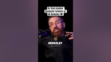 DJ Vlad studied Computer Science at UC Berkeley 💻