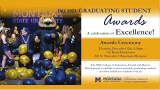 EHHD Student Awards Fall 2024
