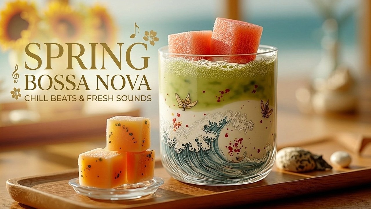 Мягкий весенний полдень и босса-нова джаз - уютная музыка для кафе | релакс