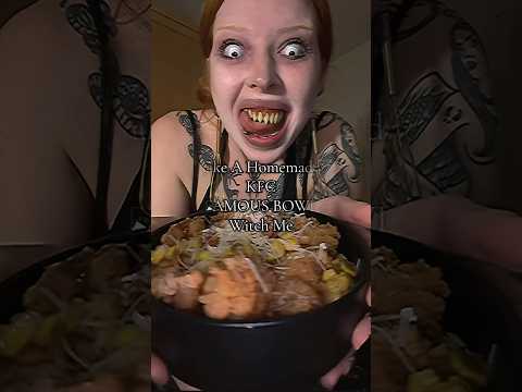 YUMMMY #creepycooking #creepy #kfc #horror #scary #cooking