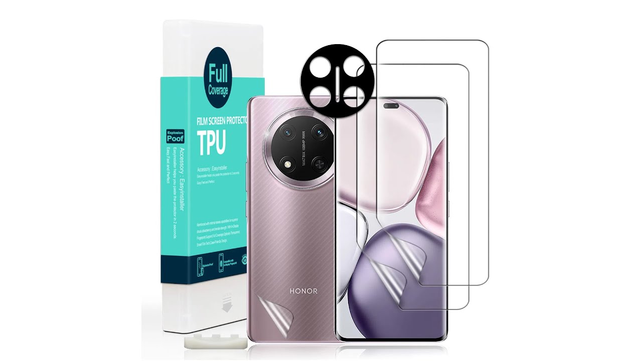 Honor Magic7 Lite&X9c 5GProtector With plastic positioner&In-Display FingerprintSupport From Ibywind