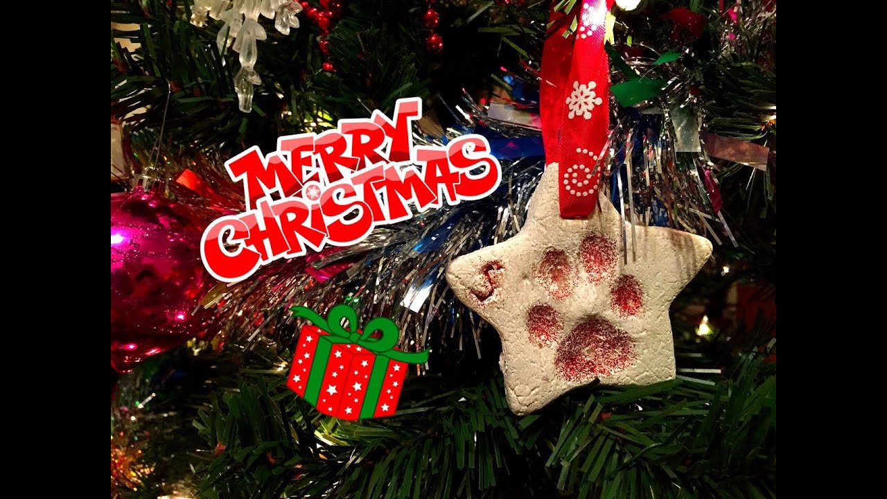 petco hours DIY PAW PRINT ORNAMENTS