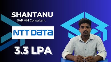 Shantanu bags SAP MM Consultant