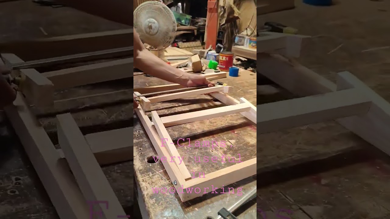 F-Clamps, Very useful in woodworking