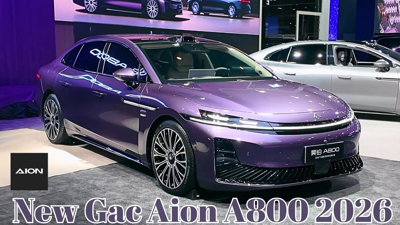 The GAC Aion A800 2026, Aion's New Flagship Sedan, Features