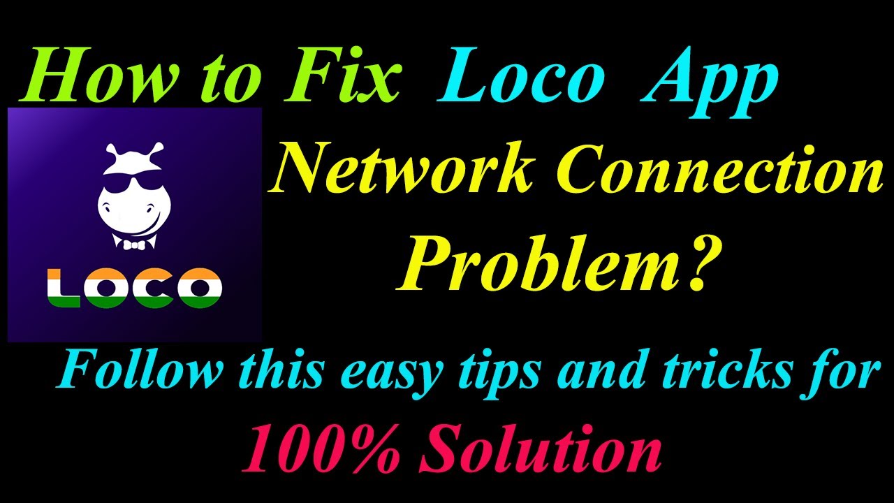 How to Fix Loco App Network Connection Problem in Android & Ios | Loco Internet Connection Error