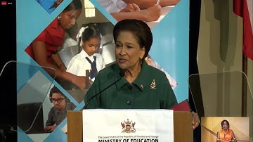 PM Persad-Bissessar Highlights Technology In Education At CXC Awards