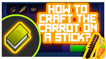 RealmCraft #GameTutorials - How to Craft Items? (Carrot on a Stick)