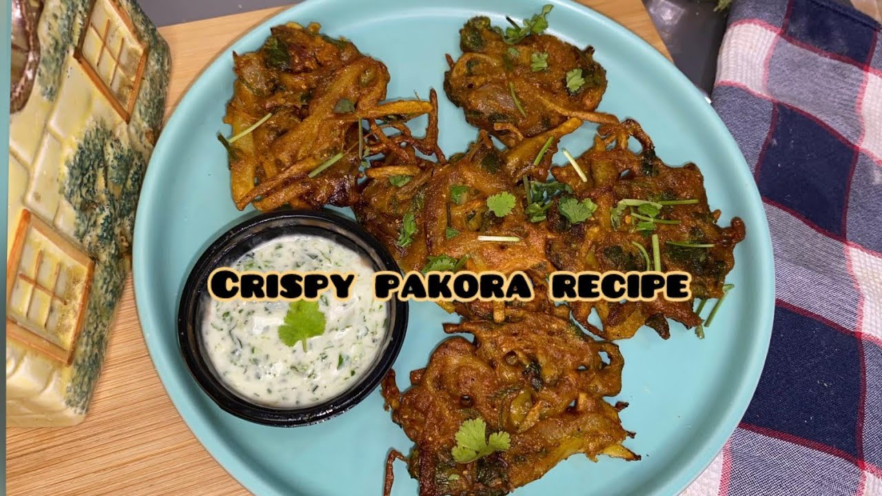 Crispy Lacha Pakora Recipe/(Ramzan Special)(Make and Freeze) Easy Appetizer Recipes indian