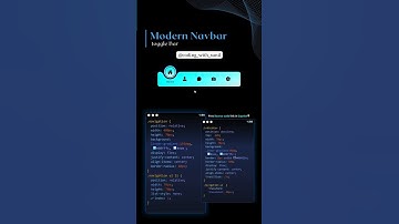 Beautiful navigation bar | #css #coding #explore #trending #viralvideo #shorts #programming #design