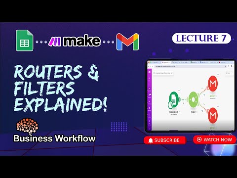 How to Use Routers & filters in Make.com Properly l Make.com Automation