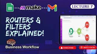 How to Use Routers & filters in Make.com Properly l Make.com Automation