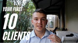 Getting your FIRST 10 CLIENTS in commercial Real estate