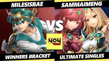 4o4 Weekly 66 - MilesisBae (Hero) Vs. Sammaimeng (Pyra Mythra) Smash Ultimate - SSBU