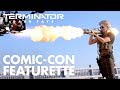 Comic Con 2019: Sarah Connor, garabatos y máquinas en un video de ‘Terminator: Dark Fate’