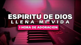 1 hora de Música para Orar  fondo de piano instrumental  LLENAME  musica para predicar