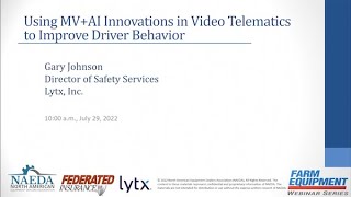 Using MV + AI Innovations in Video Telematics to Improve Driver Behavior screenshot 1