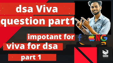 Viva Question Answer For Data Structure | Part 1| Important Theory With Answer