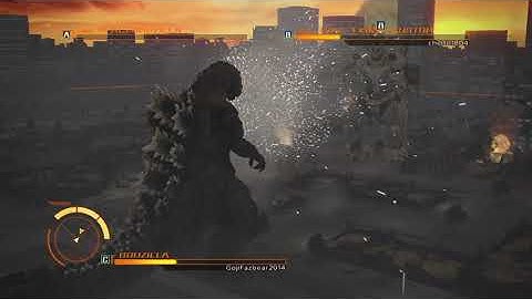 GODZILLA ps4 online battle: Godzilla vs Space Godzilla vs Kiryu