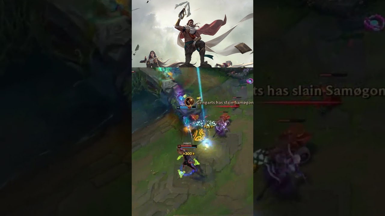 Did Ahri grief? I get why she thirsted but... Anyway yeah I just liked the swing at the end lol