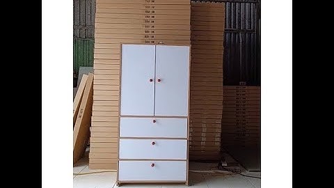 Cách lắp ráp tủ quần áo TRẺ EM 5 Cánh mã TQ-5E