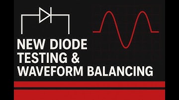 New Diode Testing and Waveform Balancing