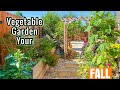 NOVEMBER Vegetable Garden TOUR / Raised Beds